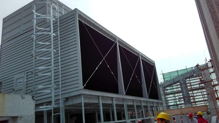 冷卻塔淋水填料的五個作用,冷卻塔填料廠家