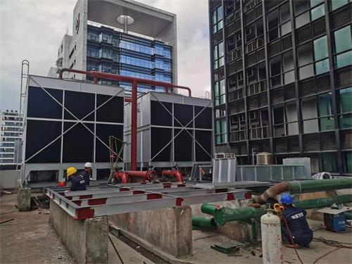 淺談使用中冷卻塔底盤漏水原因及解決方法,冷卻塔怎么使用