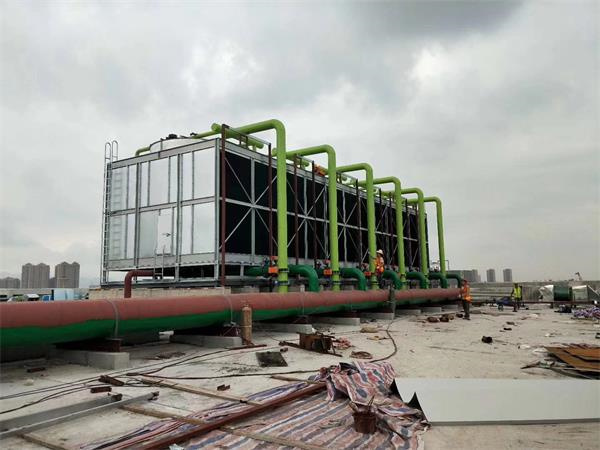 鍋爐冷卻塔降噪措施(中央空調冷卻塔降噪)